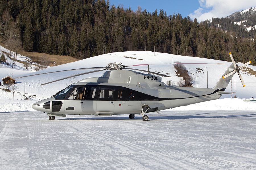 Sikorsky-76 Kitzbuhel executive helicopter charter